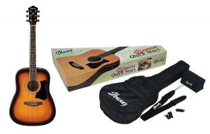 Chitarra acustica Ibanez V50NJP-VS vintage sunburst