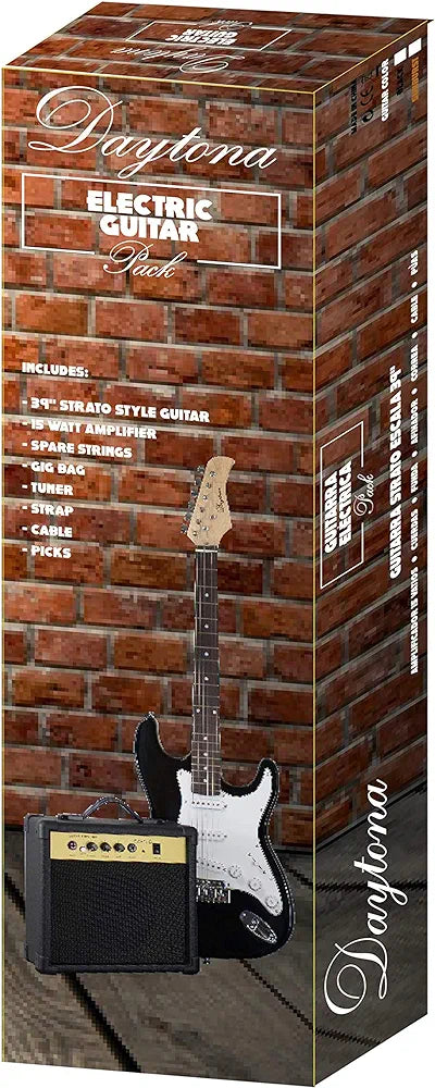 Chitarra elettrica Daytona PGEDS starter pack stratocaster