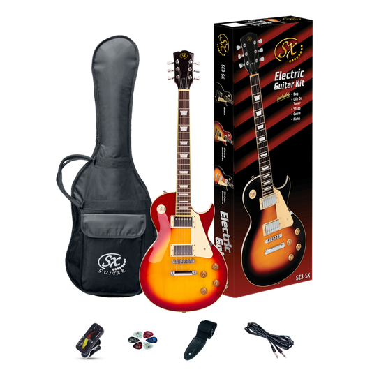 Chitarra elettrica SX starter pack les paul