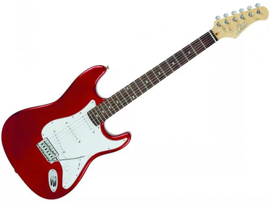 Chitarra elettrica EKO S-300 chrome red