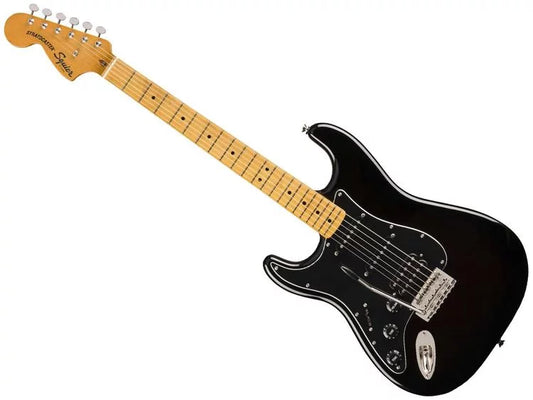 Chitarra elettrica Fender squier stratocaster HSS classic vibe '70s black